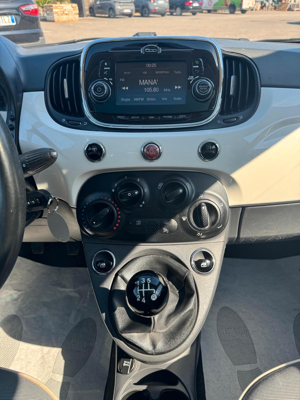 Fiat 500 1.2 BENZINA LOUNGE 2017