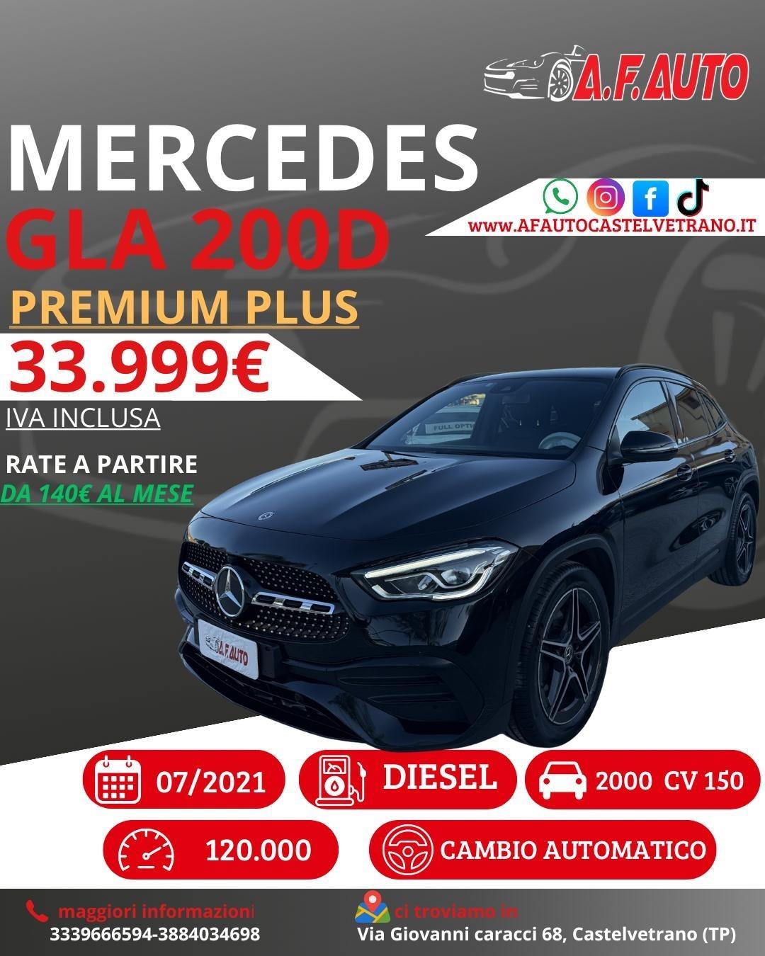 Mercedes-benz GLA 200 d Automatic Premium