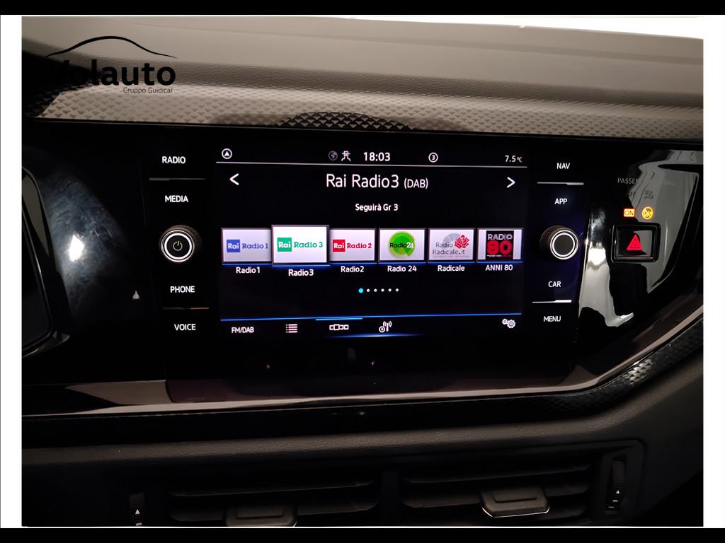 VOLKSWAGEN Polo VI 2022 - Polo 1.0 tgi Life 90cv