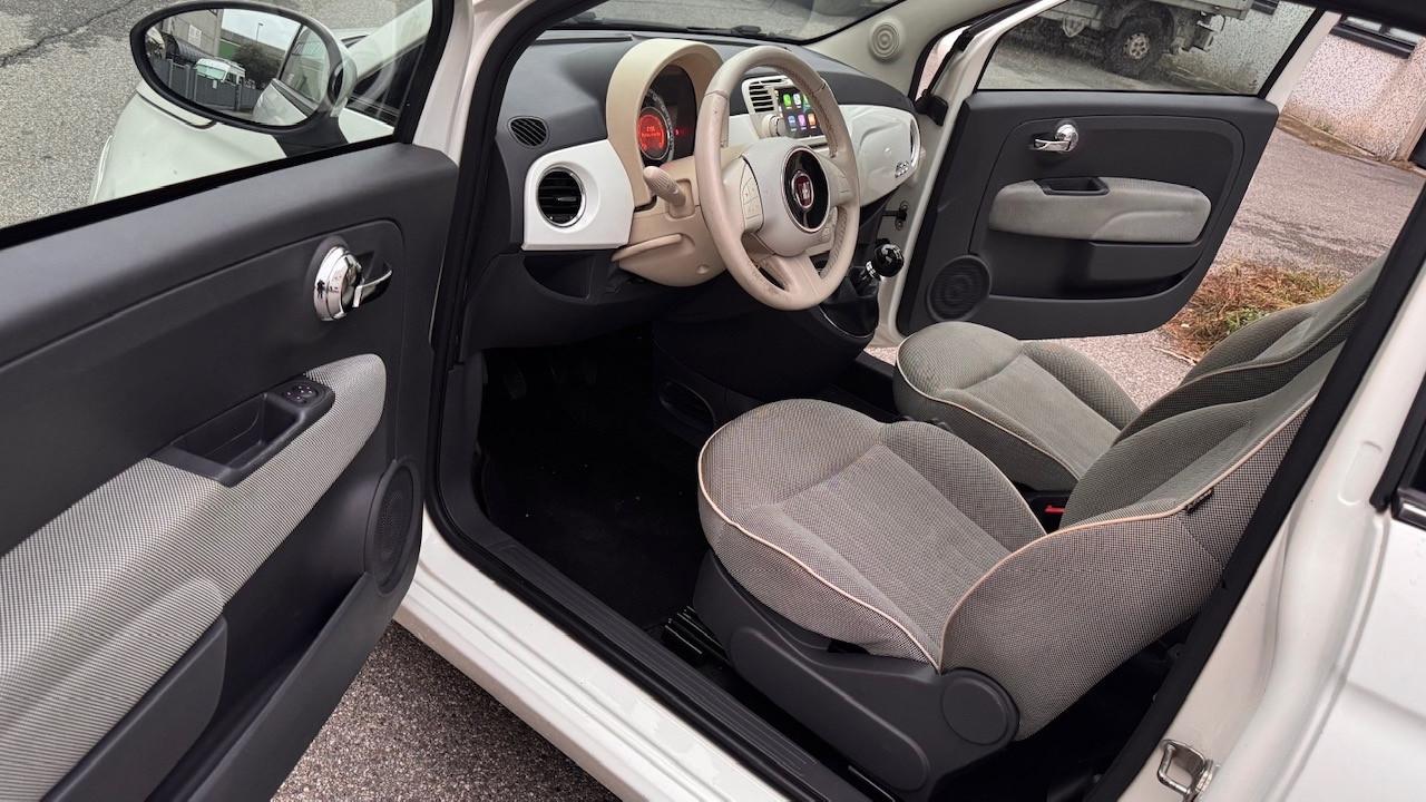 Fiat 500 1.2 Lounge Unico proprietario euro 6