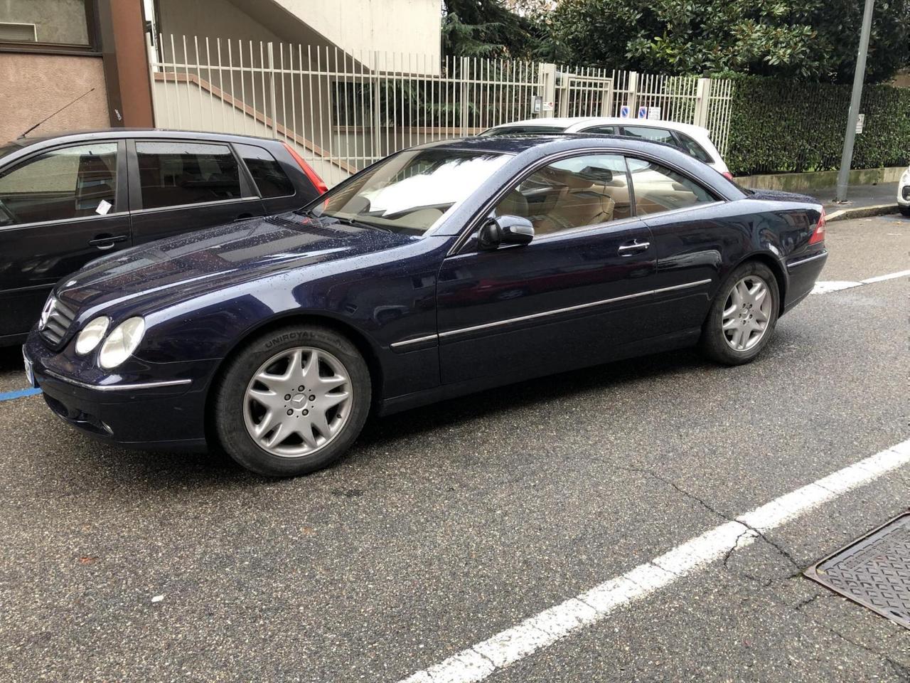 Mercedes-benz CL 500 cat fatture tagliandi mercedes