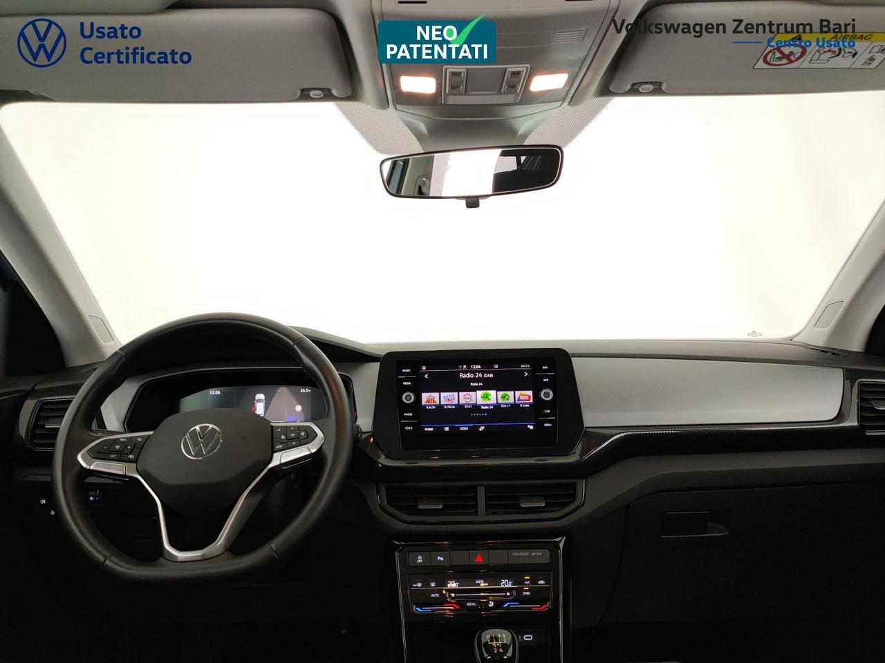 Volkswagen T-Cross 1.0 tsi life 95cv