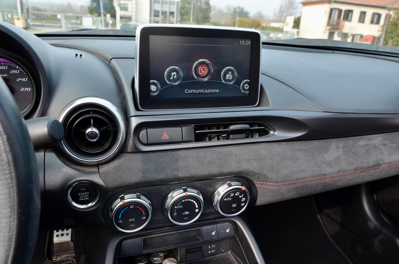 ABARTH 124 SPIDER 1.4 t m.air EDIZIONE NUMERATA 170cv, UFF ITALIANA, SERVICE ABARTH, HI-FI BOSE, SEDILI IN PELLE, PERMUTE