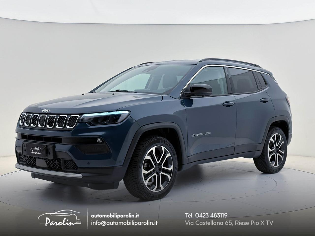 Jeep Compass 1.5 turbo T4 mhev Limited DCT Winter-Park-ACC-Navi