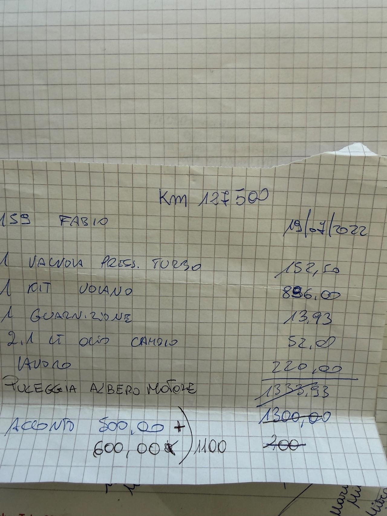 Alfa Romeo 159 1.9 JTDm Sportwagon km 147,000 garanzia 12 mesi