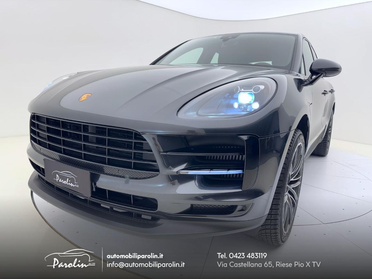PORSCHE Macan 3.0 S Scarico-Telecamera-Black pack-21''