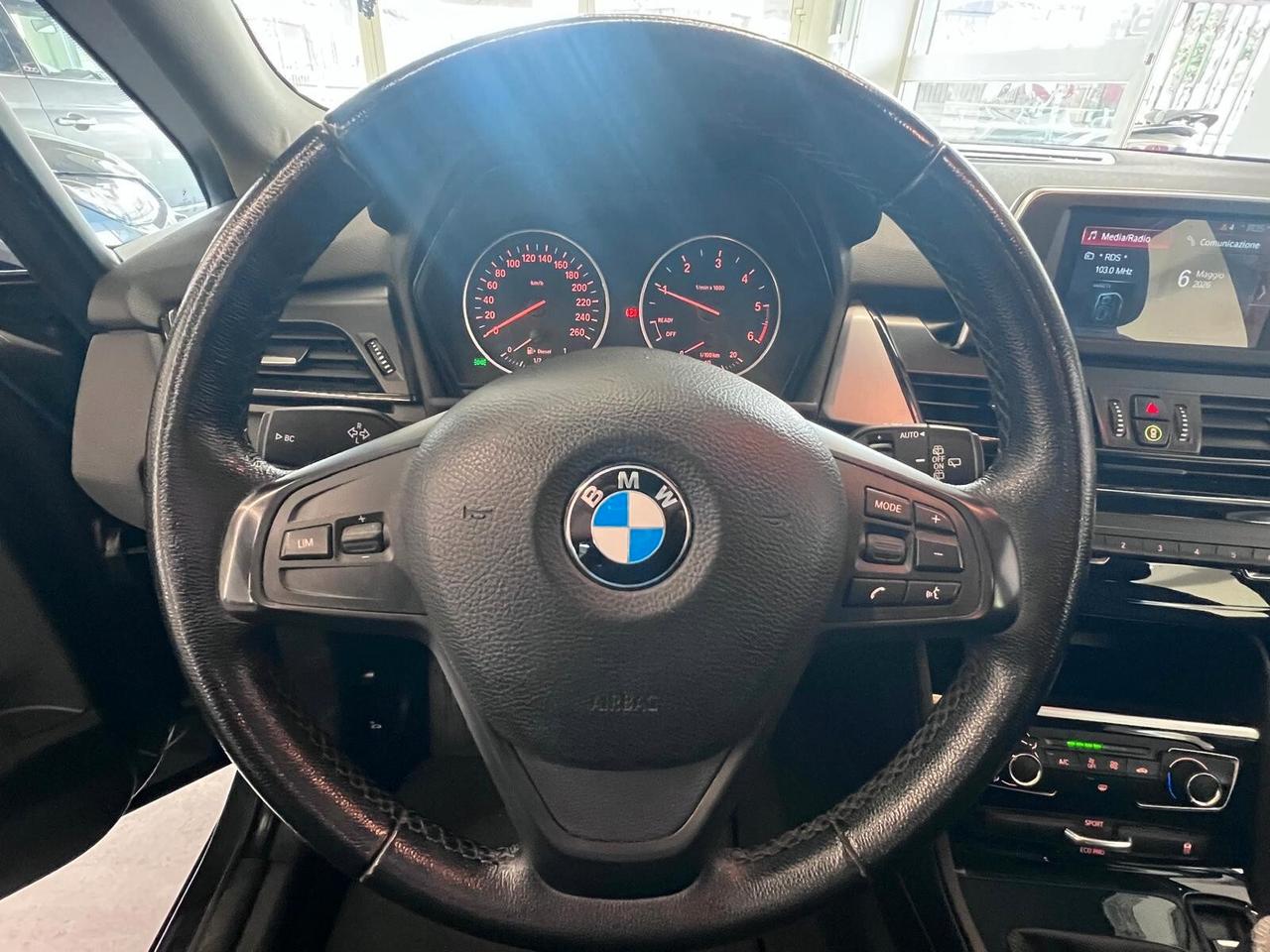 Bmw 216d 116cv TAGLIANDI BMW*NO VINCOLI DI FINANZIAM*AZIENDALE UNIPRO