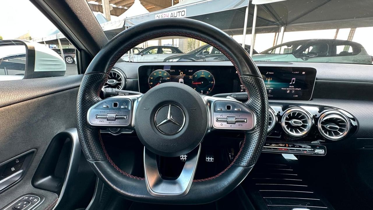 Mercedes-benz A 180 d PREMIUM PLUS AMG-UNICO PROPRIETARIO-MOD 2020- KM CERTIFICATI NESSUN VINCOLO DI FINANZIAMENTO
