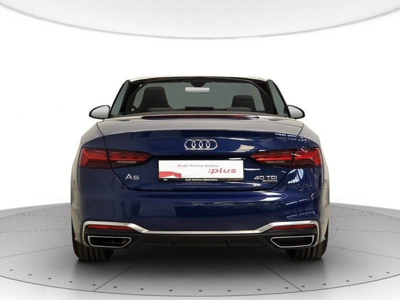 Audi A5 cabrio 40 2.0 tdi mhev s line edition quattro 204cv s-tronic