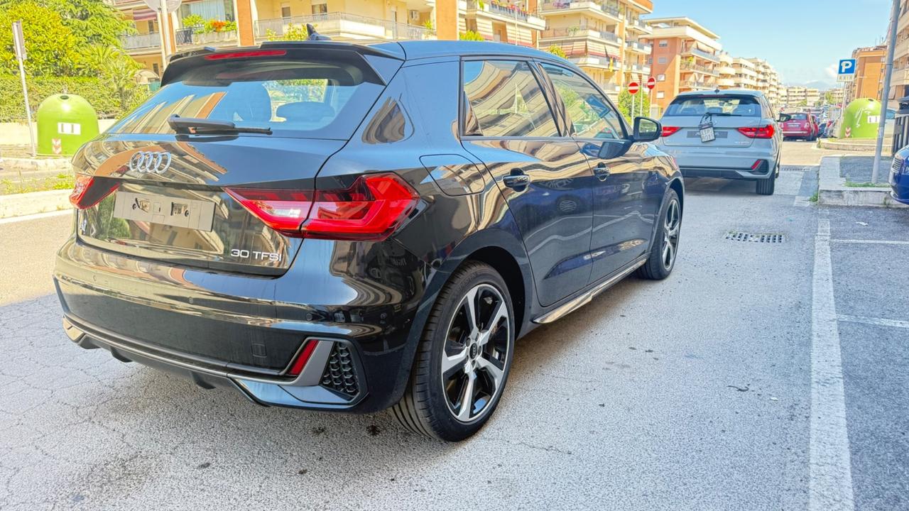Audi A1 SPB 30 TFSI S tronic line edition LED NAVI KAMERA PDC BLUETOOTH CERCHI 17 CLIMA AUTOMATICO