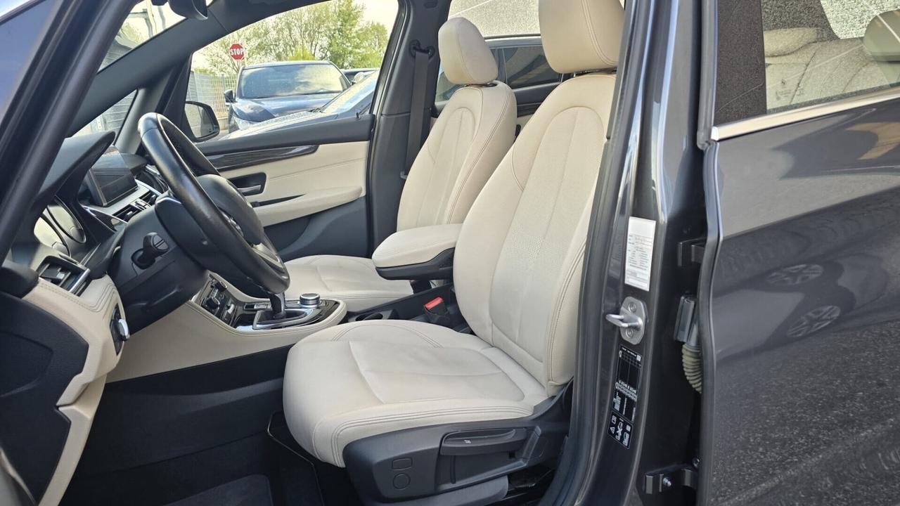 BMW 218D GRAN TOURER 2.0 LUXURY X-DRIVE 150CV - FULL LED, TETTO, PELLE, PACCHETTO LUCI
