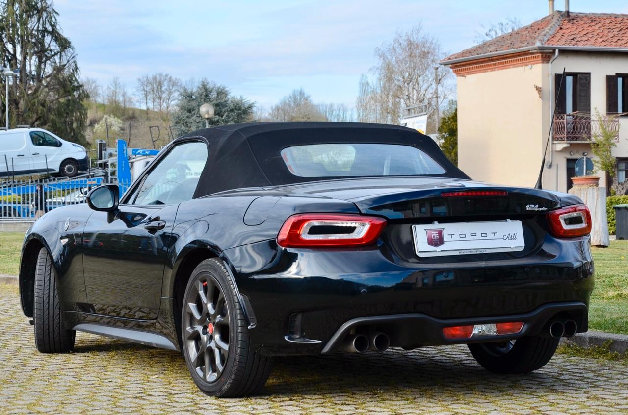 ABARTH 124 SPIDER 1.4 t M.AIR 170cv 70° ANNIVERSARIO, UFF ITALIANA, SERVICE DIMOSTRABILI, HI-FI BOSE, PELLE TOTALE, SCARICO RECORD MONZA, PERMUTE
