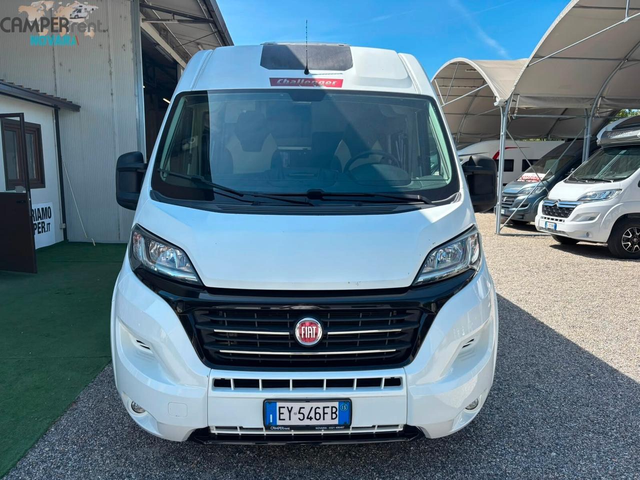 CHALLENGER VANY V 114 MAX EXCLUSIVE - Furgonato con doppio letto matrimoniale in coda