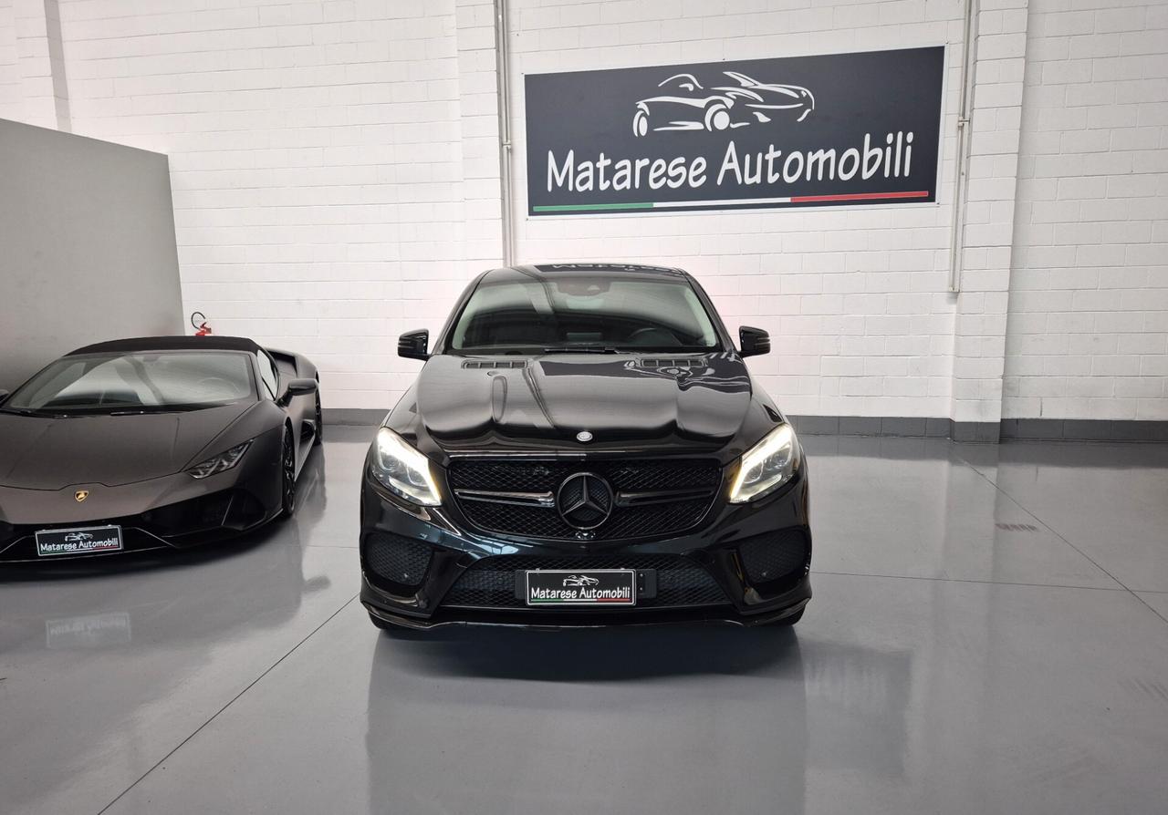 Mercedes GLE43 Coupè AMG 3.0 Biturbo 367cv 4Matic CarPlay Camera Pedane Cerchi21 GARANZIA FULL
