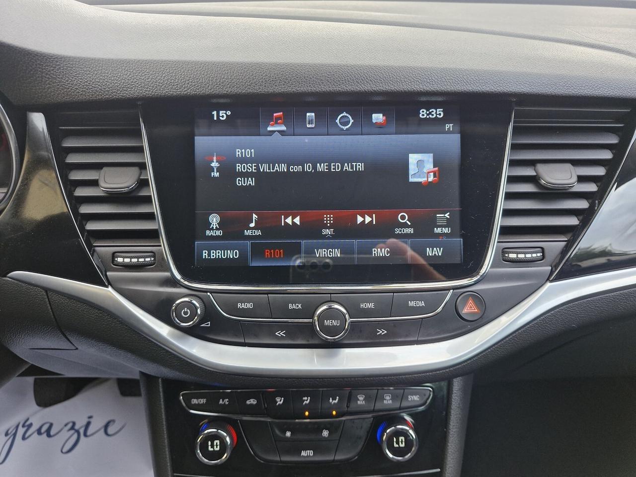 OPEL ASTRA 1.4 TURBO 110CV ANNO 12/2018 KM 80000