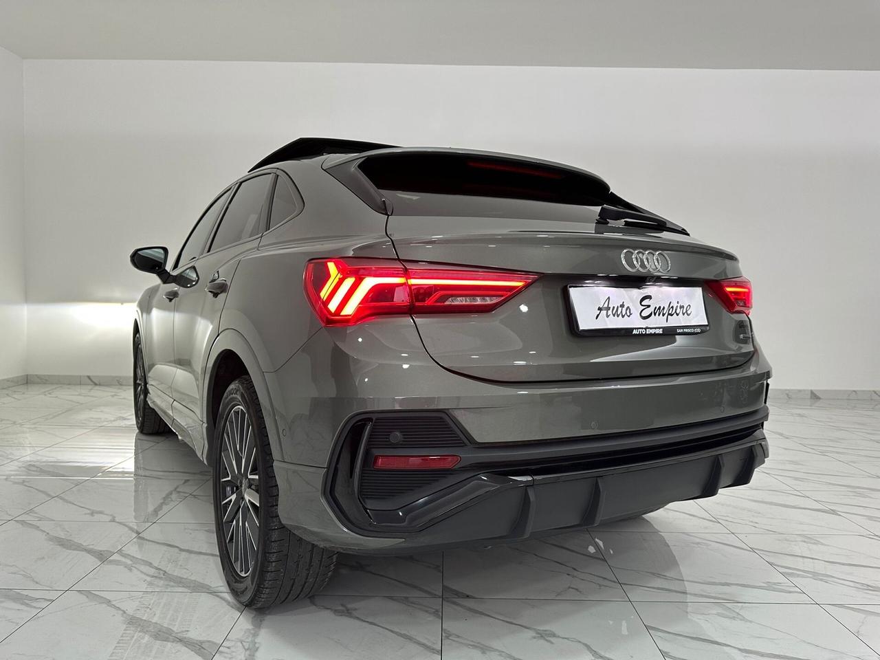 AUDI Q3 SPORTBACK 3X S-LINE TETTO/LUCI AMBIENTE/360