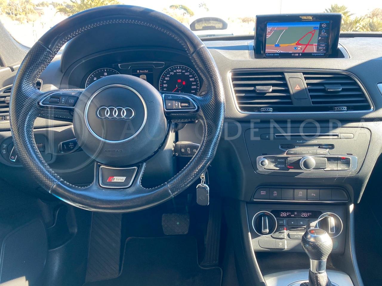 Audi Q3 2.0 TDI 150 CV quattro S tronic Sline PELLE,XENO,NAVI,TETTO