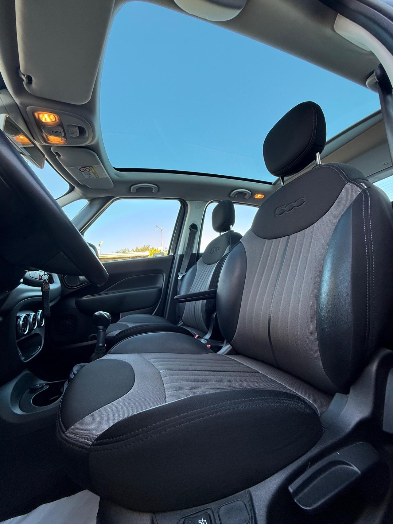 Fiat 500L 1.3 Multijet 95 CV Lounge,TETTO PANORAMICO,Navi,Pelle,Climatronic bizona,ecc.