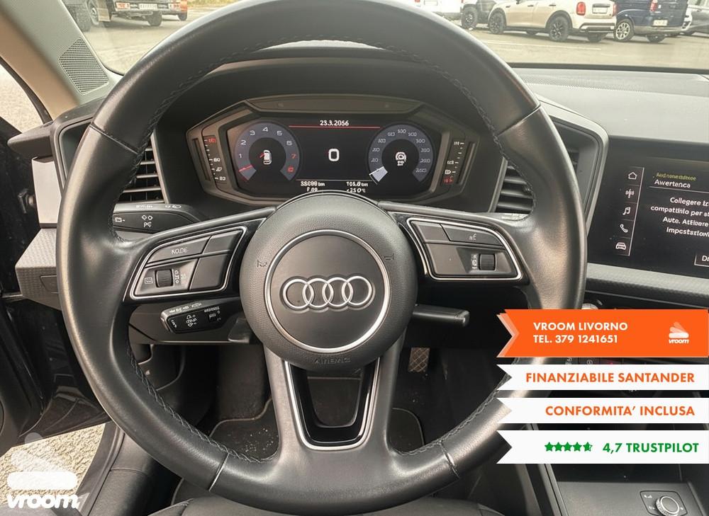 AUDI A1 2ª serie A1 SPB 30 TFSI Identity Black