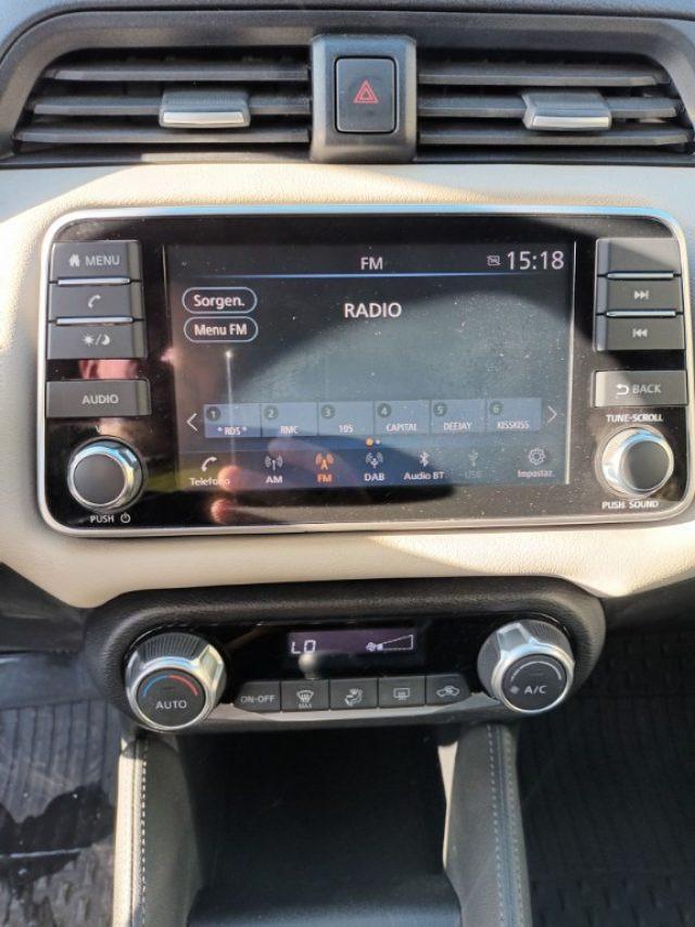 NISSAN Micra 1000 IG-T ECO ACENTA 92CV GPL CARPLAY PDC ITALIA
