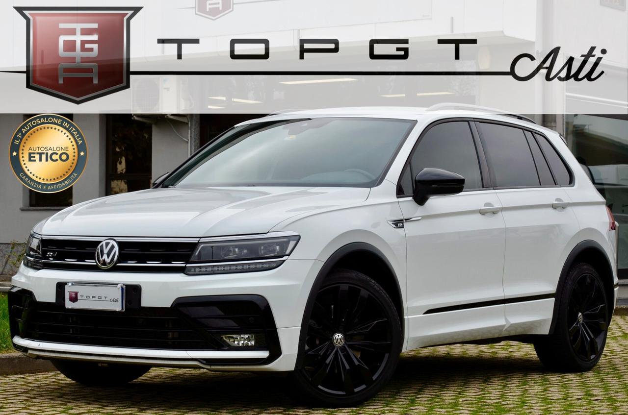 Volkswagen Tiguan 2.0 TDI 190 CV DSG 4MOTION Advanced R-LINE INT EXT, UFF ITALIANA, UNICOPROP, BLACK PACK, EURO 6D, PERMUTE