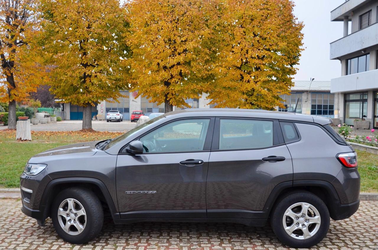 JEEP COMPASS 1.3 TURBO T4 2WD 131cv, EURO 6D, BLUETOOTH, A/C, PERMUTE