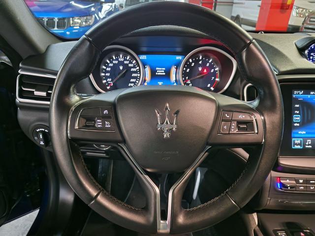 MASERATI Ghibli 3000 V6 CV.350 KM. 52.600 UNIPROP +PELLE+19'
