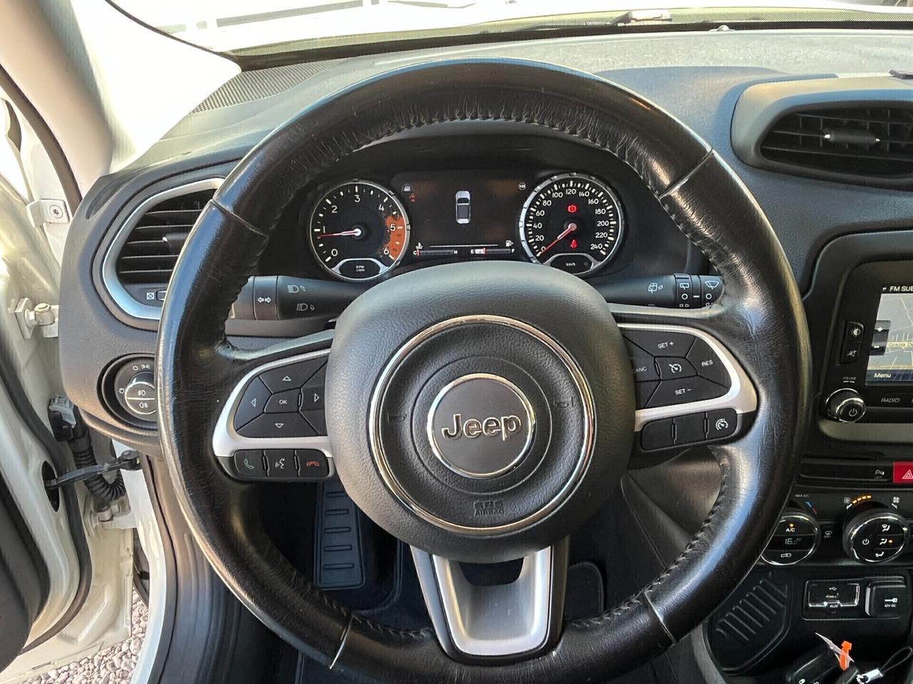 Jeep Renegade 1.6 Mjt 120 CV Limited KM CERTIFICATI UNICO PROPRIETARIO