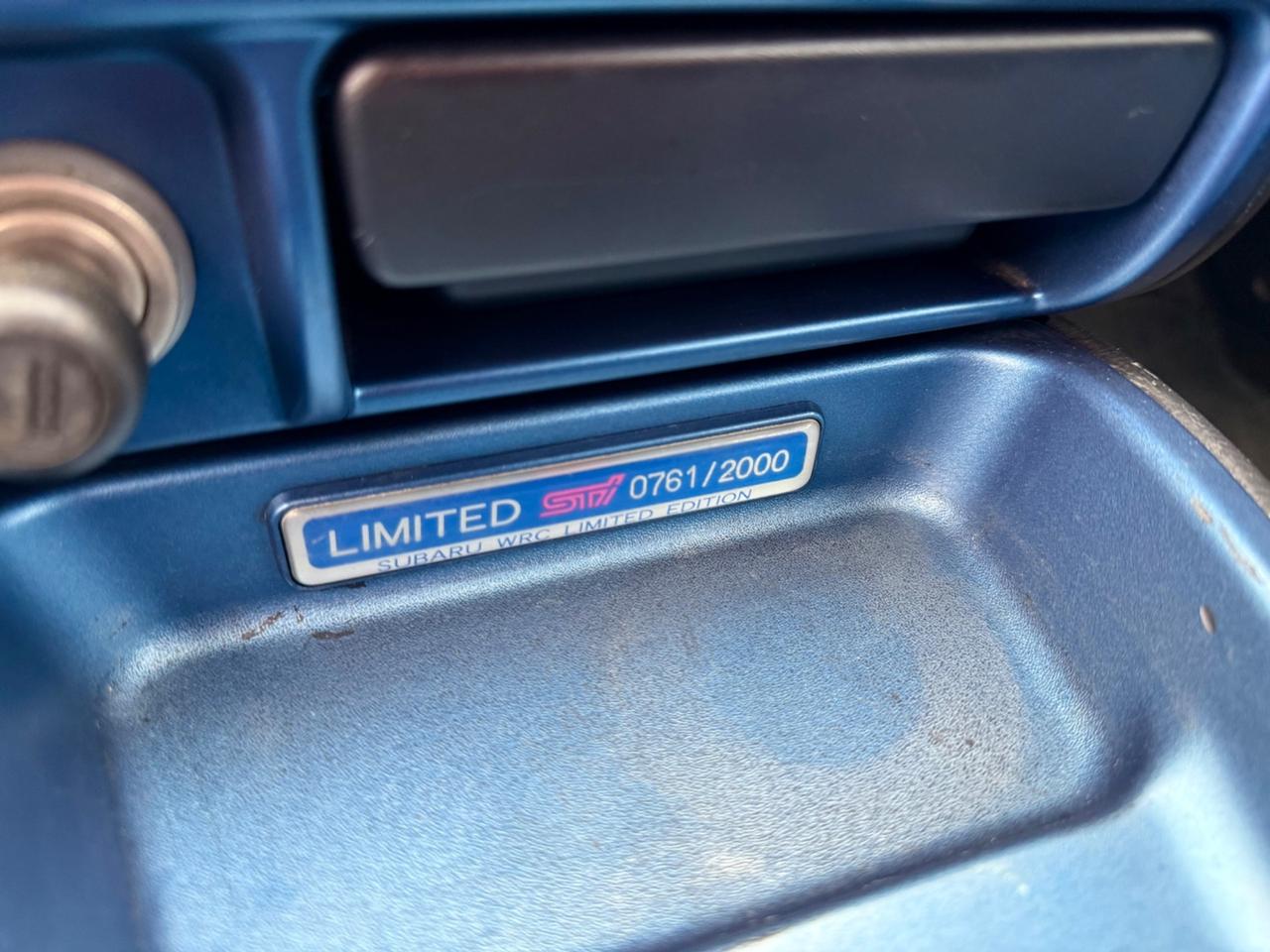 Subaru Impreza STI JDM V6 TYPE RA LIMITED 791/2000 RHD 280cv P