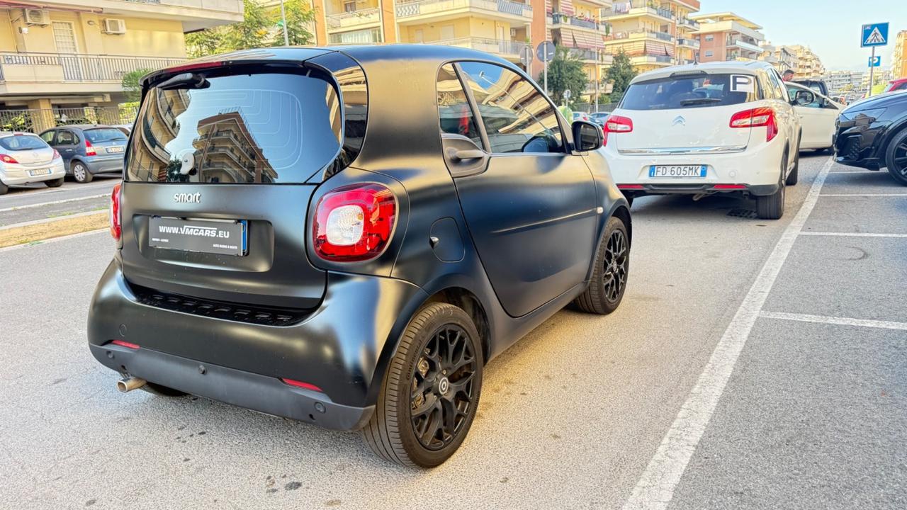 Smart ForTwo 90 0.9 Turbo twinamic Prime LED NAVI KAMERA CERCHI 16 PDC BLUETOOTH BRACCIOLO NERO OPACO