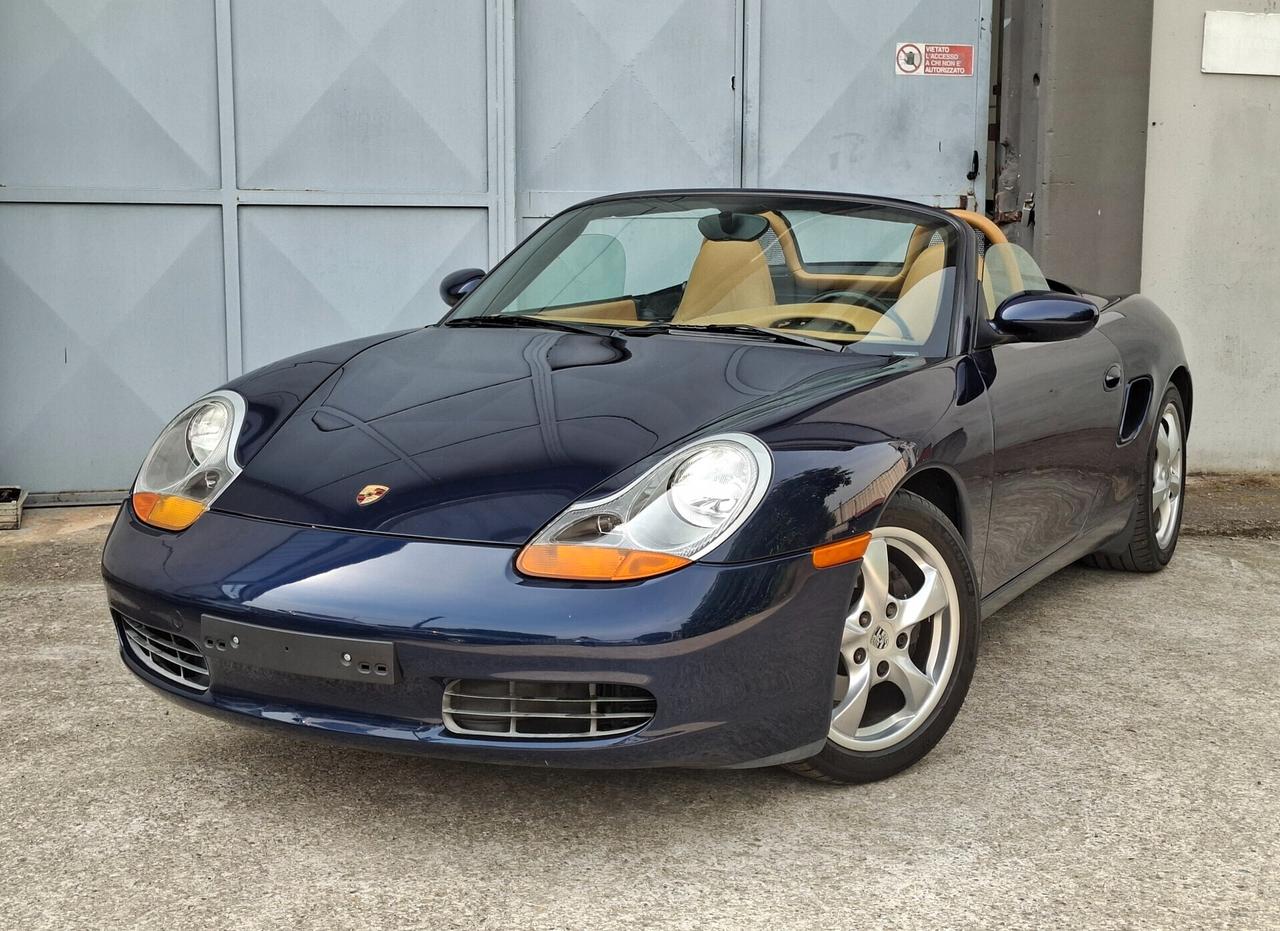Porsche Boxster 986 2.7 220 cv *BLU/BEIGE*HARD TOP*