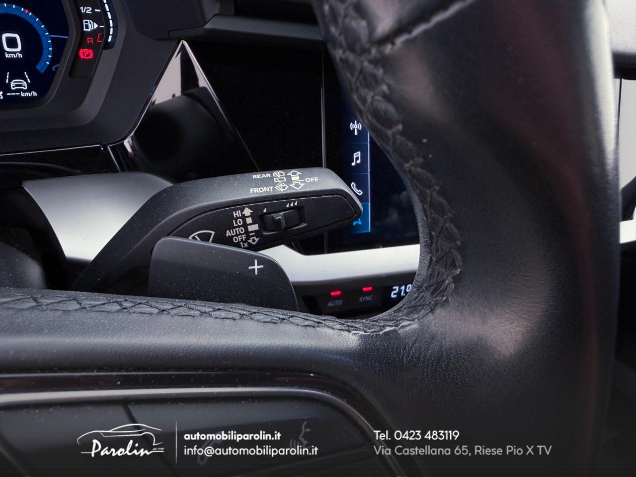 Audi A3 Sportback 30 tfsi mhev Business Advanced S-tronic Black pack