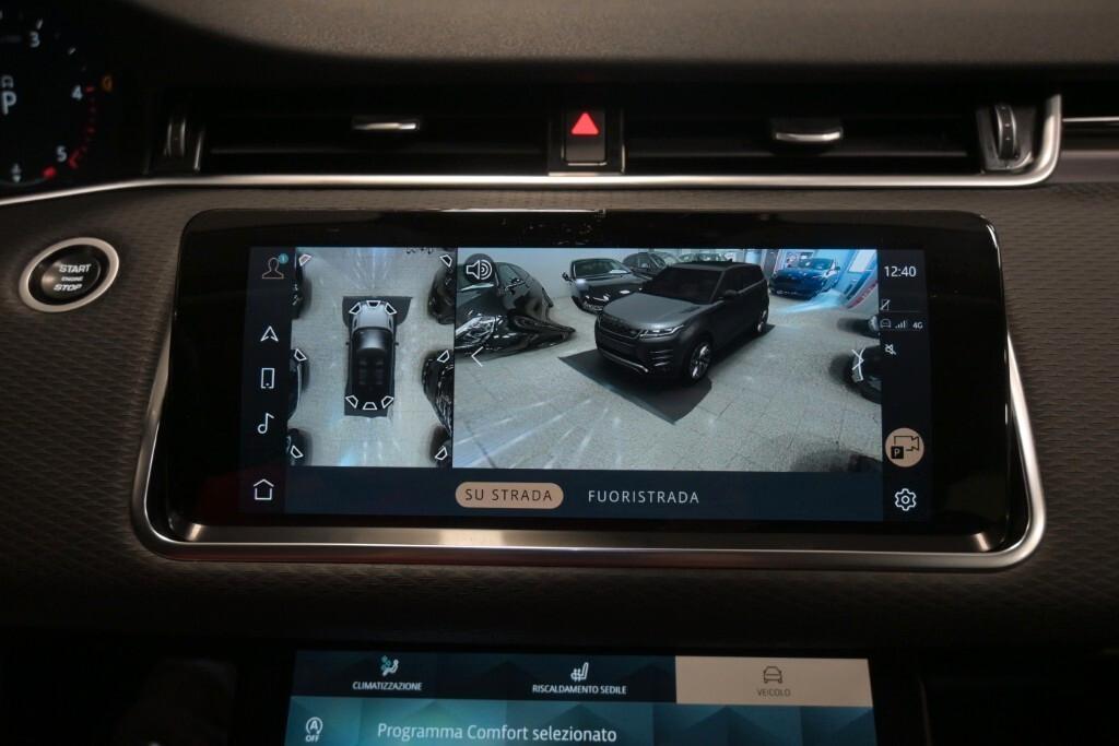 LAND ROVER EVOQUE 2.0D I4 163CV AUTO AWD S ( FARI LED - PELLE - CRUISE - COCKPIT - DISPLAY CLIMA - NAVI - MIRROR - PDC - TELECAMERA 360 - CERCHI 18 )