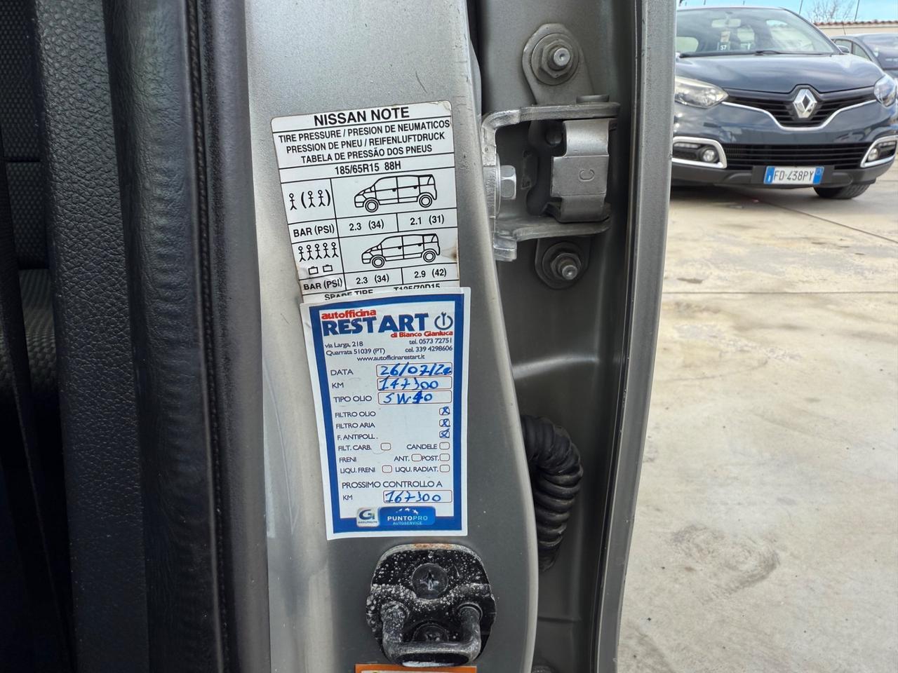 Nissan Note 1.4 16V GPL Eco Acenta