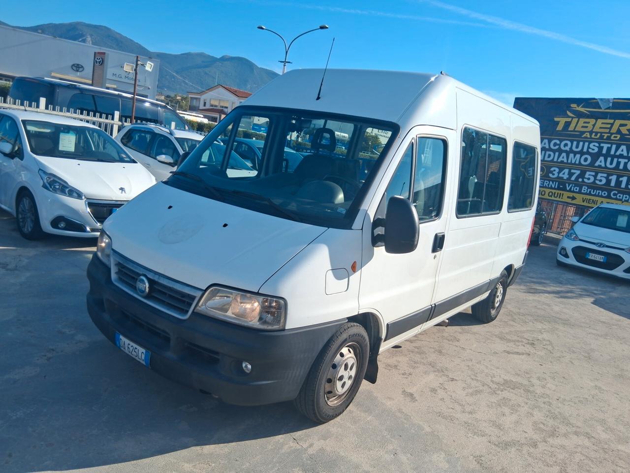 Fiat ducato 8 posti pedana disabili