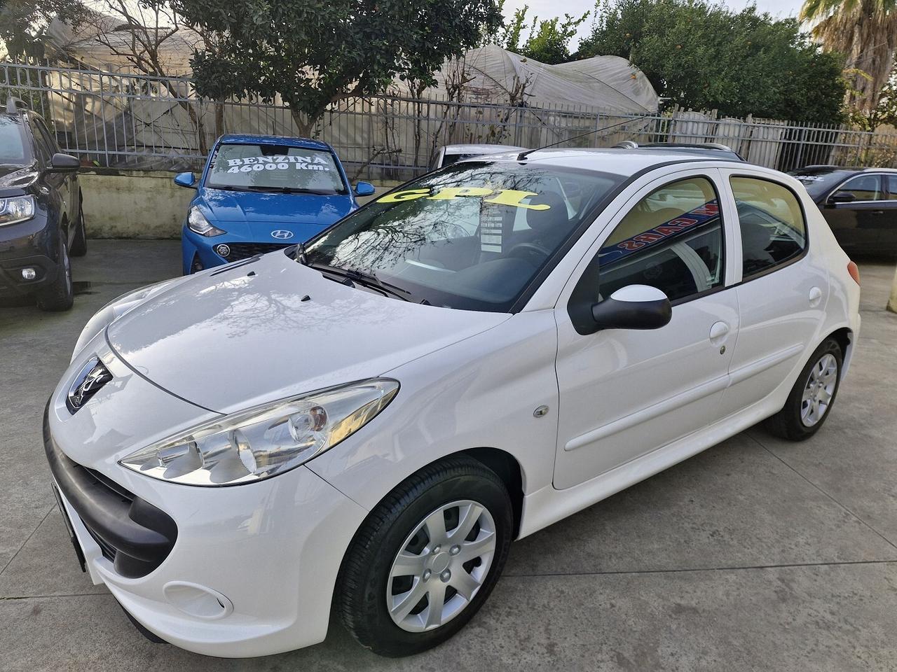 PEUGEOT 206 1.1 ECO GPL 60CV 10/2012 80000 KM