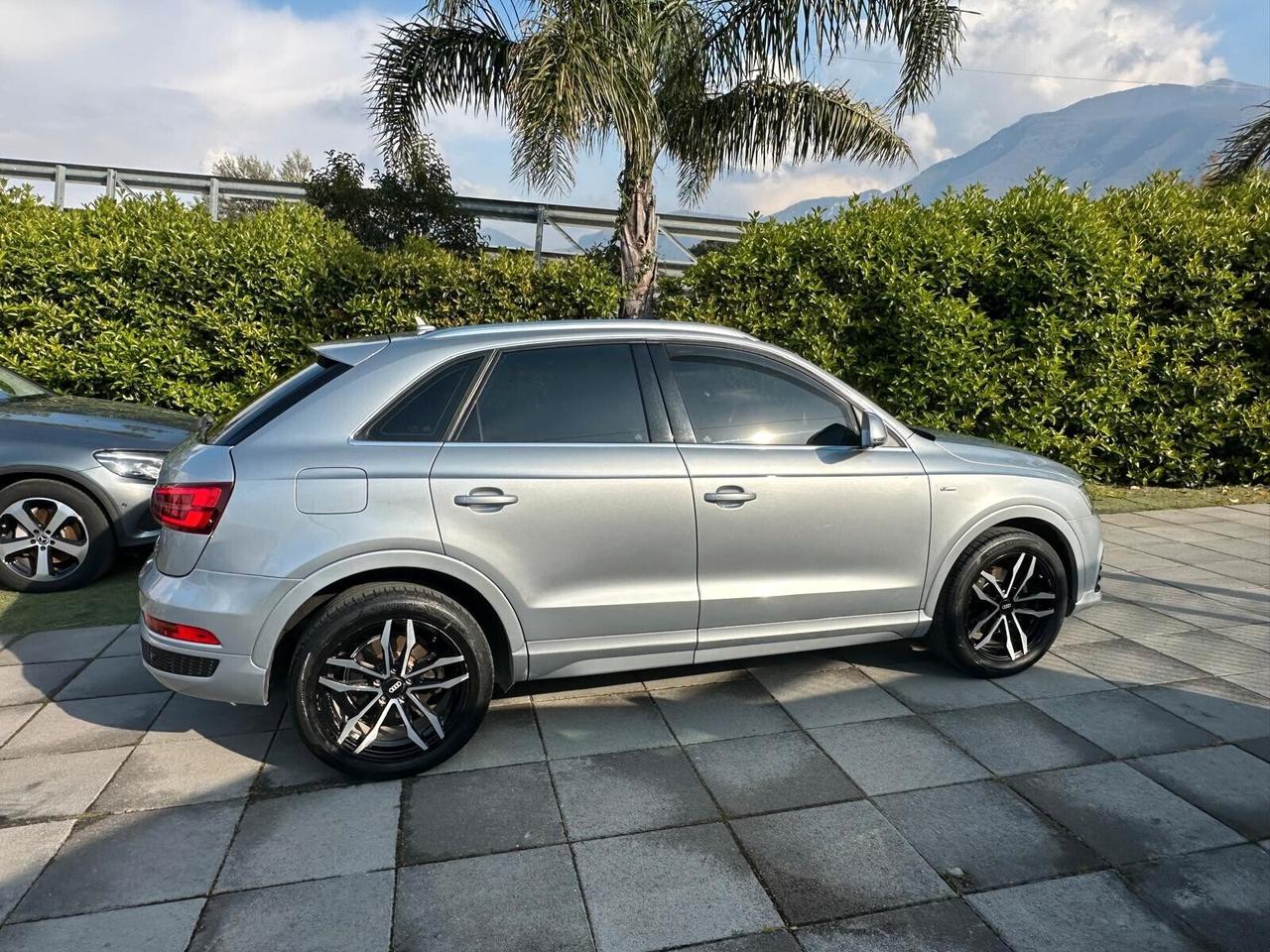 Audi Q3 2.0 TDI 150 CV quattro STRONIC S-LINE INT-ESTERNO 2015 FARI matrix LED-INT PELLE