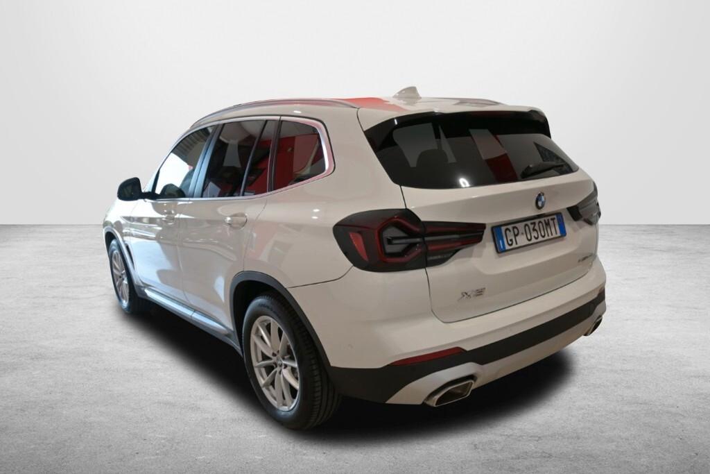 BMW X3 20D 150CV STEPTRONIC 48V S-DRIVE BUSINESS ADVANTAGE ( FARI LED ADATTIVI - BMW DIGITAL COCKPIT - PELLE - CLIMA TRIZONA - NAVI - MIRROR - PARK ASSISTANT - CERCHI 18 ) KM 34000