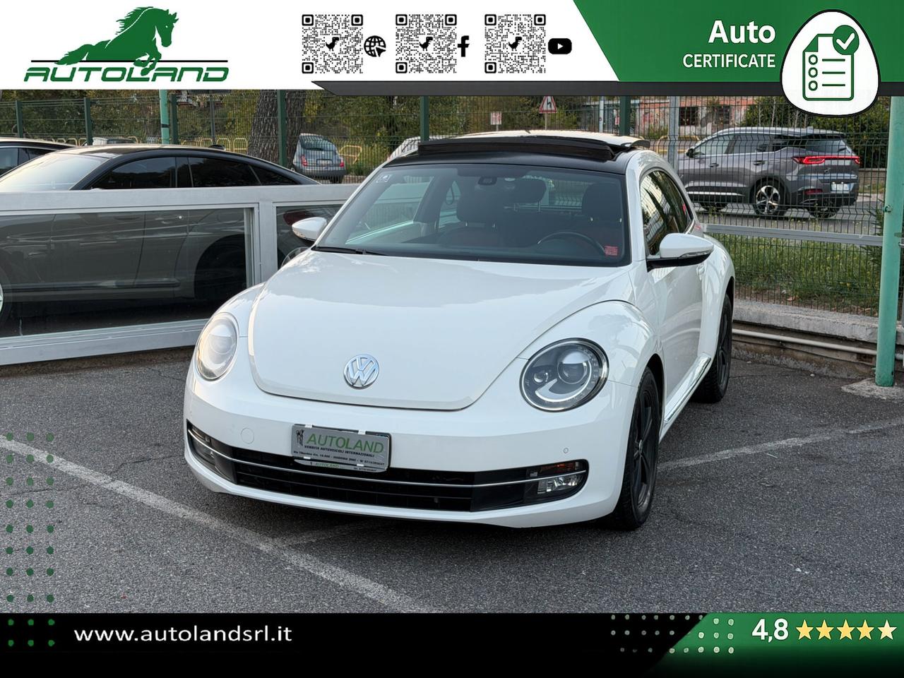 Volkswagen Maggiolino 1.6 tdi Design 105cv dsg