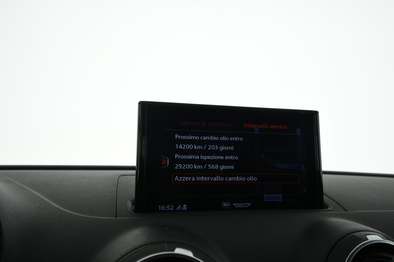 AUDI A3 Sportback 40 1.4 tfsi e-tron Sport s-tronic ACC+LED+BLUETOOTH