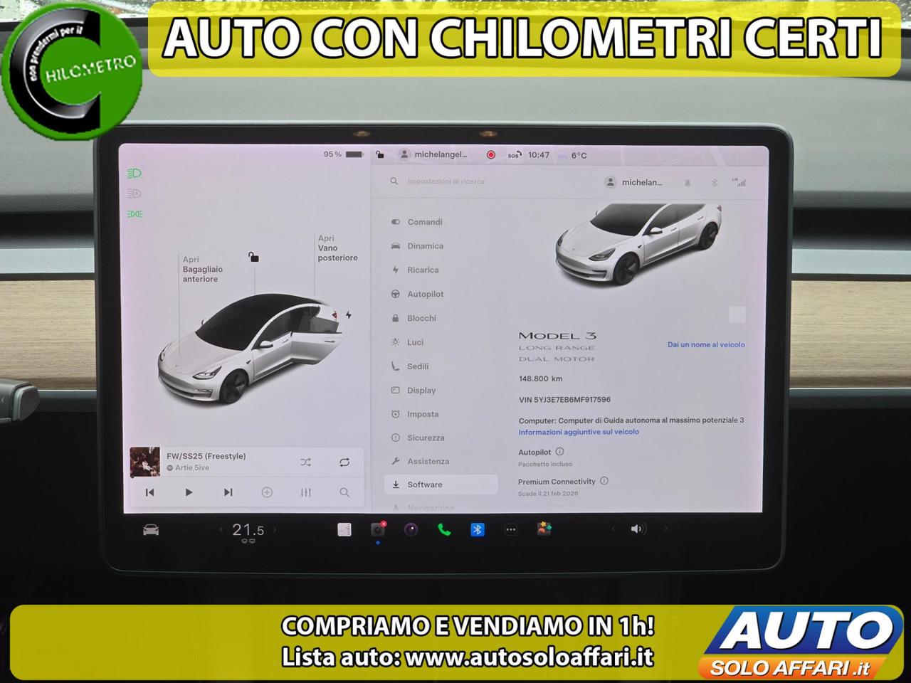 Tesla Model 3 LONG RANGE DUAL MOTOR AWD MY2021