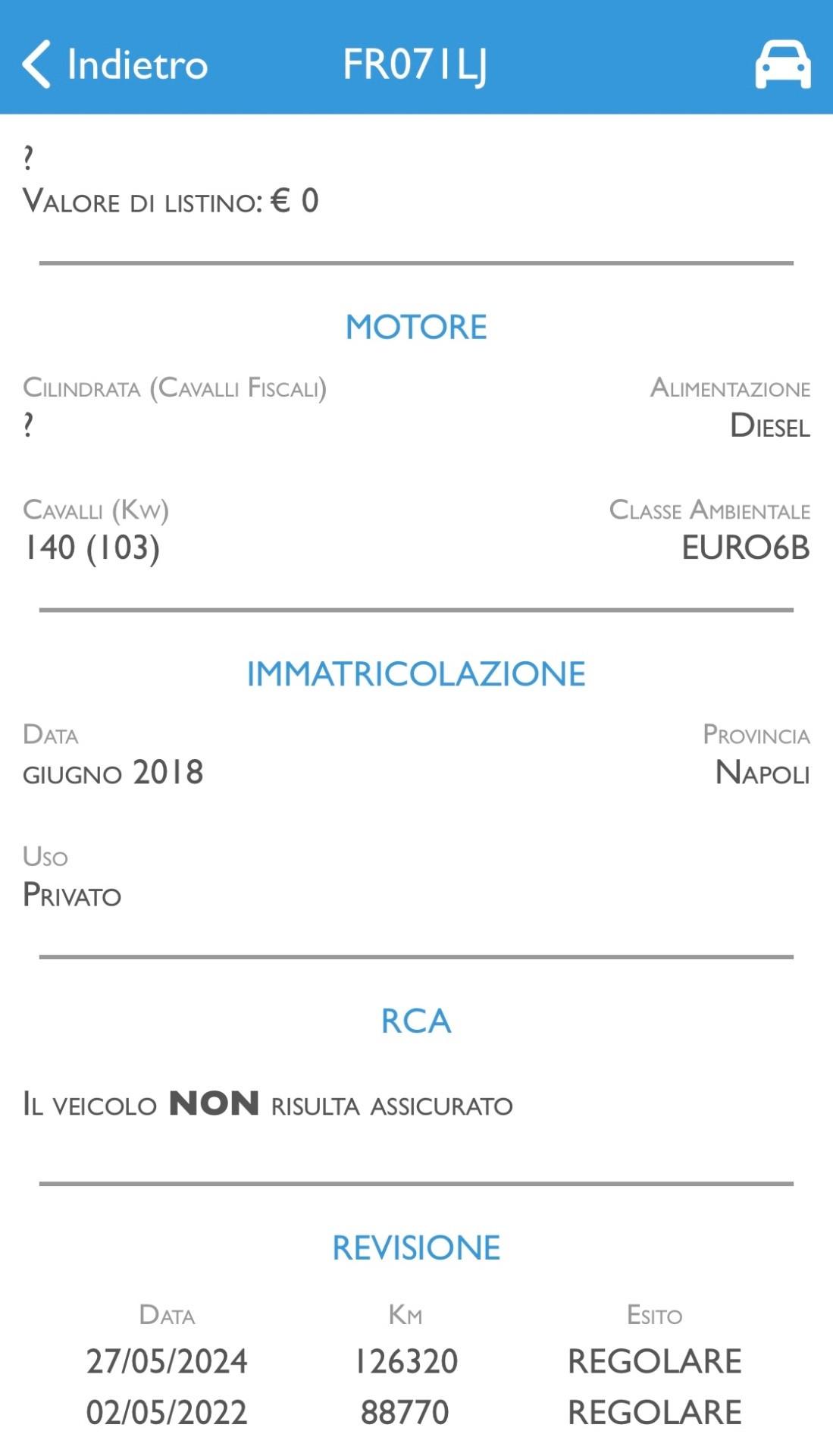 JEEP COMPASS 2.0 AUTOMATICA 4WD TETTO APRIBILE