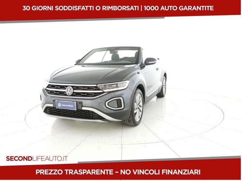 Volkswagen T-Roc Cabriolet 1.0 tsi Style 110cv