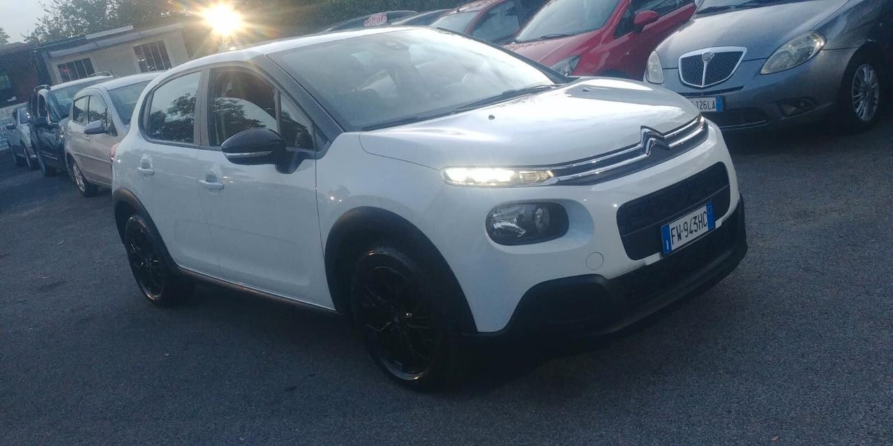 Citroen C3 BlueHDi 100 S&S Feel CERCHI CLIMA MULTIFUNZIONE CRUISE