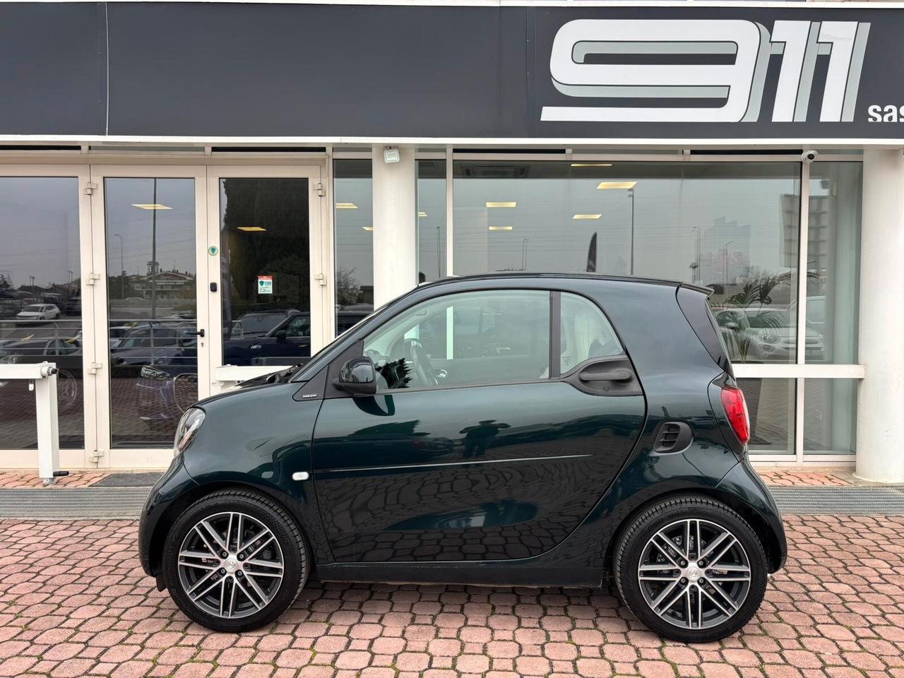 Smart ForTwo 90 0.9 Turbo twinamic British Green Brabus Style
