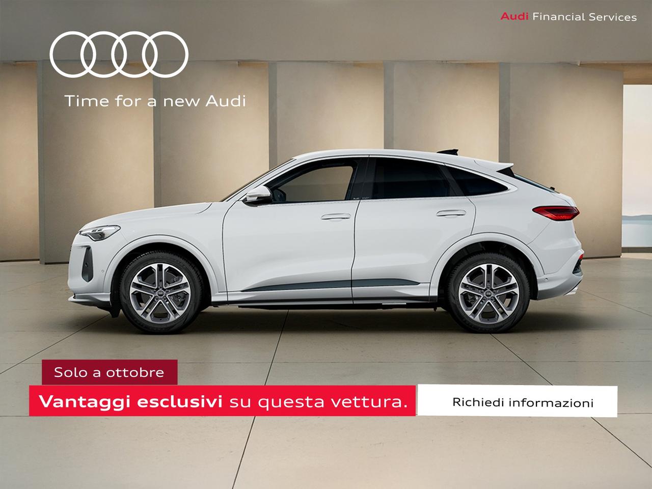 Audi Q5 sportback 2.0 tdi mhev+ business advanced quattro 204cv s-tronic