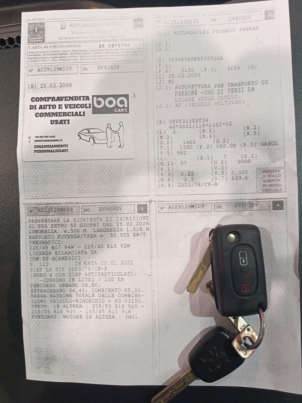 Peugeot 308 2.0 HDi SW