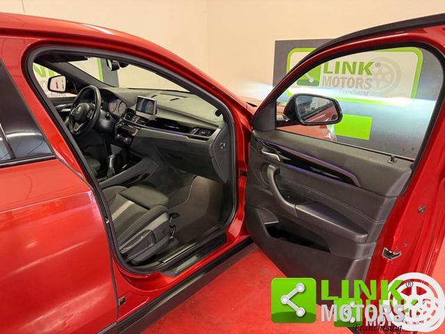 BMW X2 18D SDRIVE ADVANTAGE PLUS Manuale Navi LED