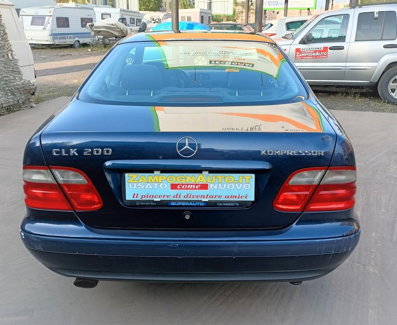 Mercedes-benz CLK 200 Kompressor cat Avantgarde 192Cv ZAMPOGNAUTO CATANIA