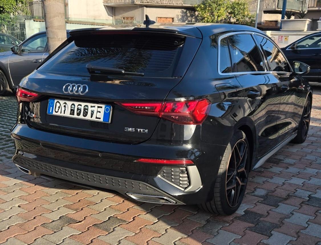 Audi A3 Sportback 35 2.0 tdi 150CV S Line Edition S-tronic